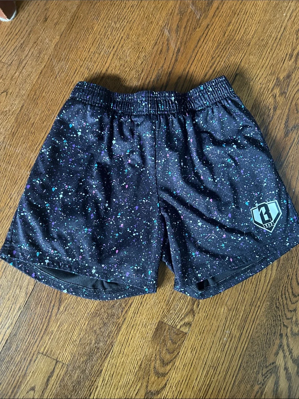 Baseball Lifestyle 101-Galaxy Print Shorts! Men's Small